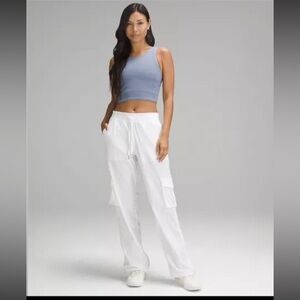 LULULEMON ribbed softstreme cropped tank